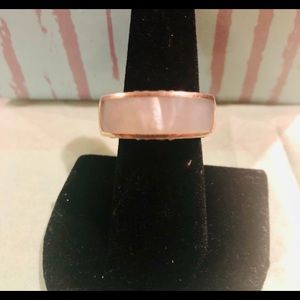 Sterling Silver 925 Mother of Pearl Ring